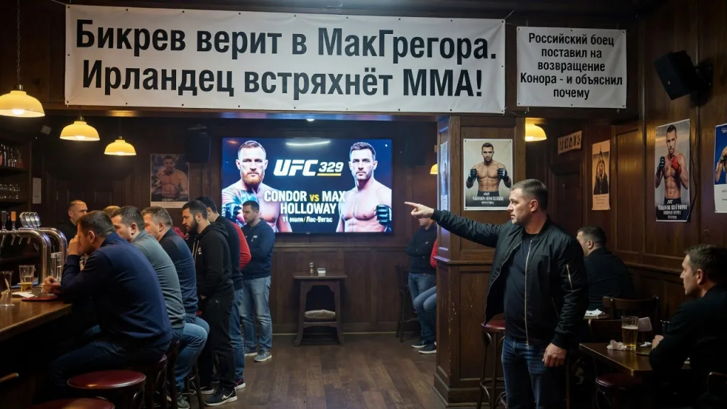 Бикрев верит в МакГрегора. Ирландец встряхнёт ММА!