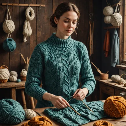 Искусство рукоделия: как связать топ спицами и начать творить своими руками